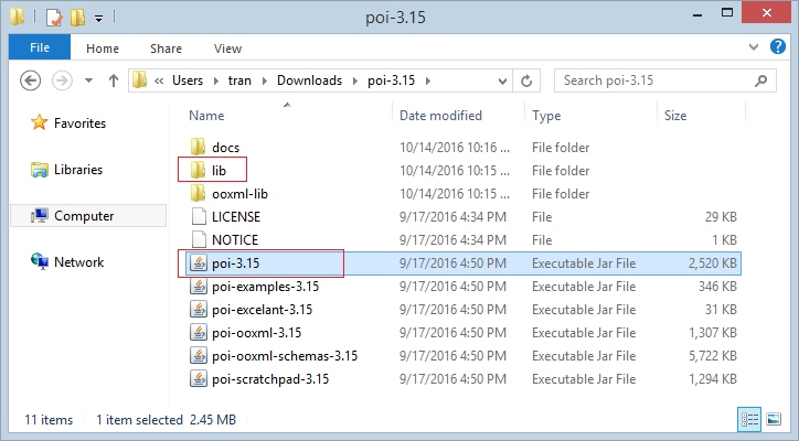 poi jar files download poi jar files download
