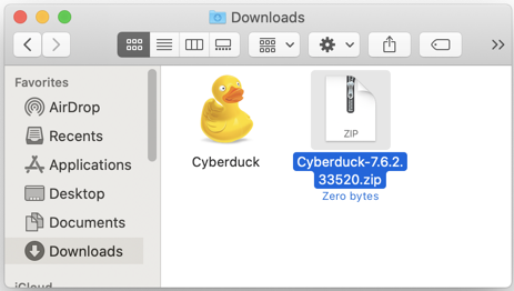 free for mac instal Cyberduck 8.6.3