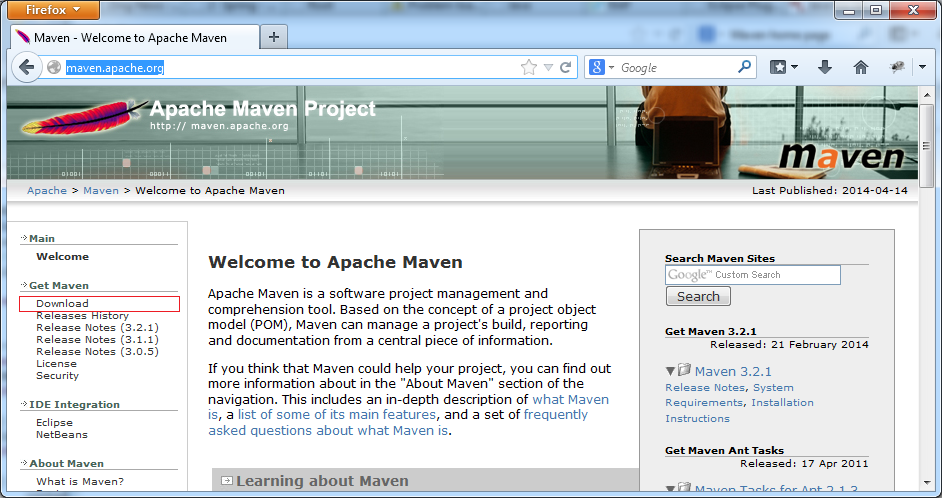 eclipse how to install maven