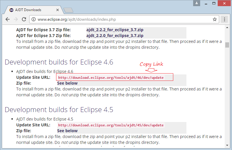 extensively worked on eclipse development tools