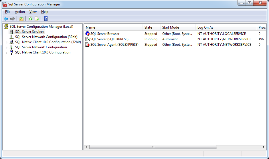 sql server client network utility windows 10