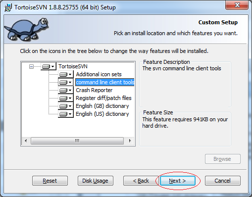 svn client for windows xp