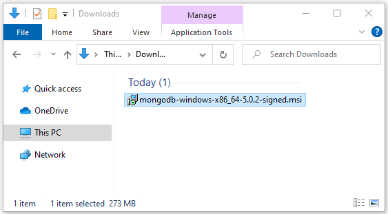 download and install mongodb on windows 7
