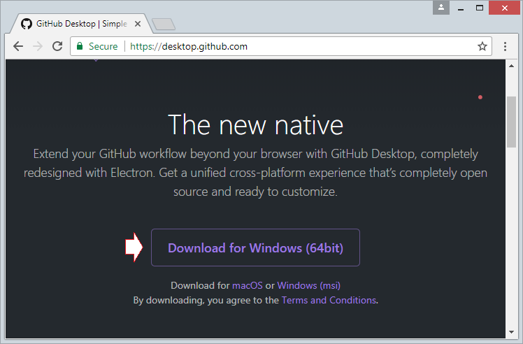 github desktop update
