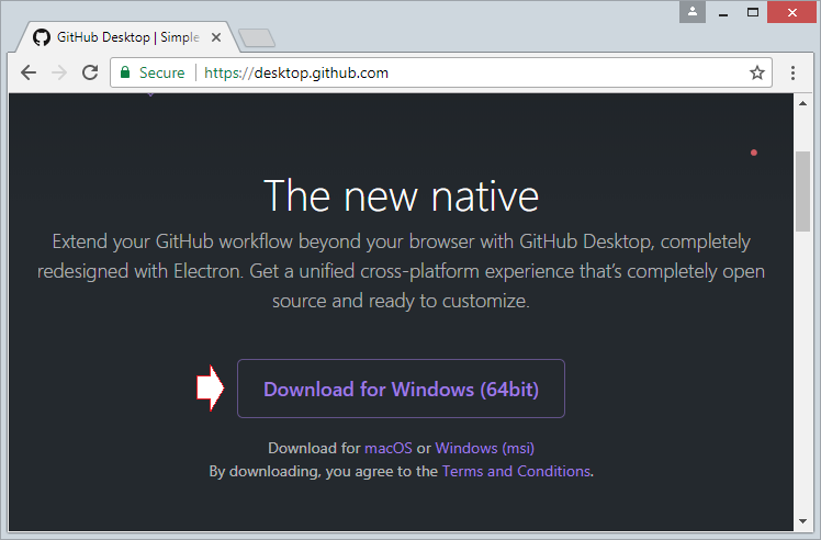 install github desktop