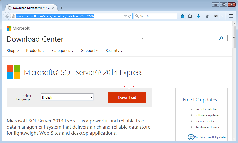 bungee jump Hammer Svaghed Install SQL Server Express 2014 on Windows | o7planning.org
