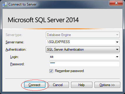 install sql server 2014 management studio expres