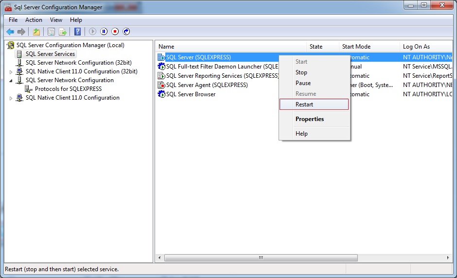 sql server express download for windows 7