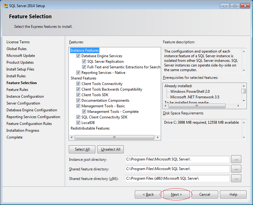 ms sql server 2014 express download