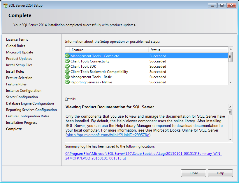 ms sql server 2014 download