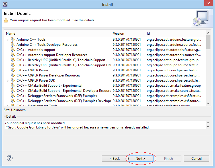 Install org. Eclipse CDT. Eclipse Soft. Eclipse embedded CDT CMSIS Packs support. Инструмент сравнения Эклипс.