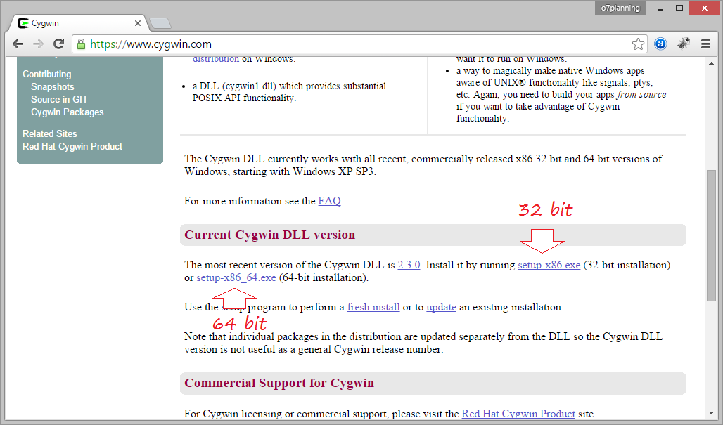 cygwin installation for basic c++