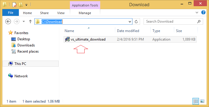Install Visual Studio 13 On Windows