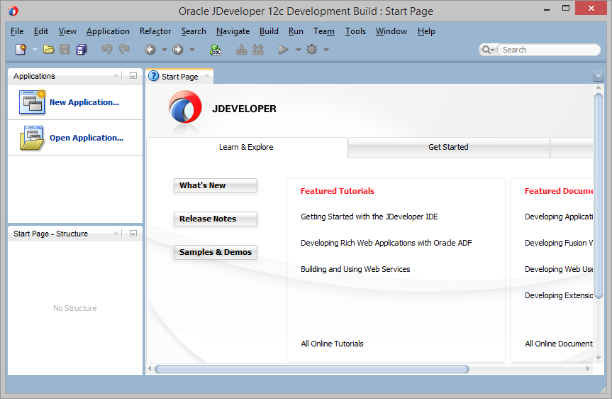 Install Oracle JDeveloper 12c On Windows | O7planning.org