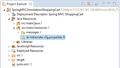 online shopping project in spring mvc