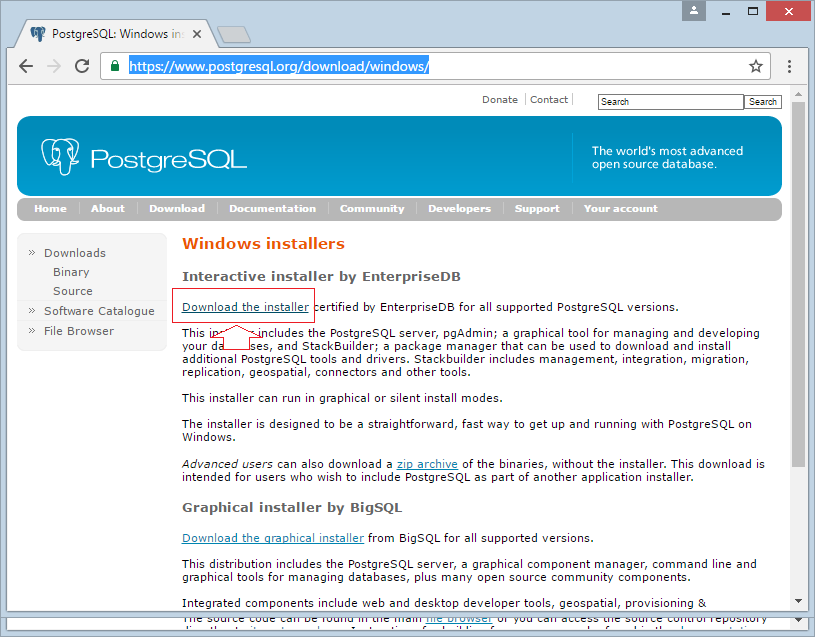 configure postgresql server drivehud