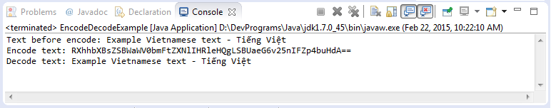 adapted base64 encoding java