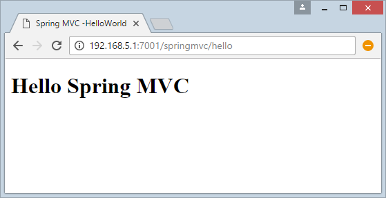 spring mvc weblogic 12c