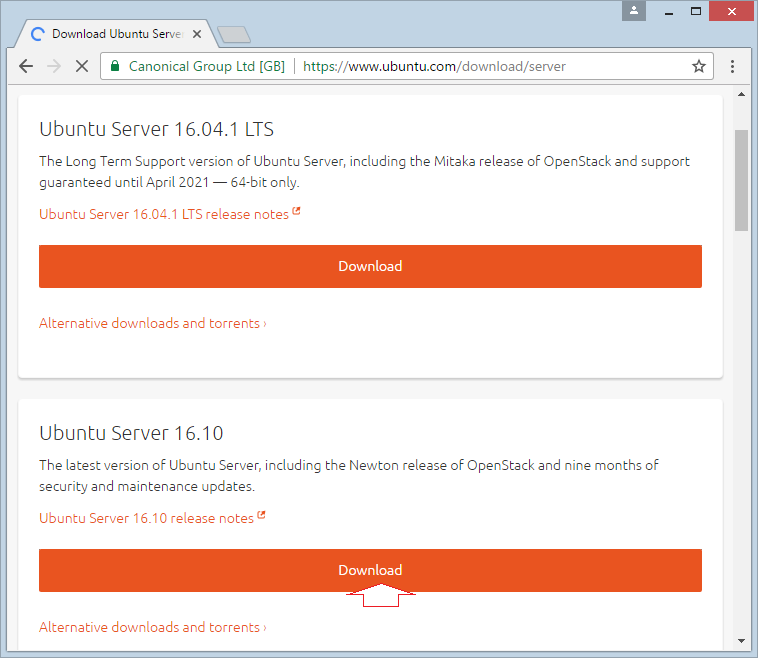 ubuntu server for vmware