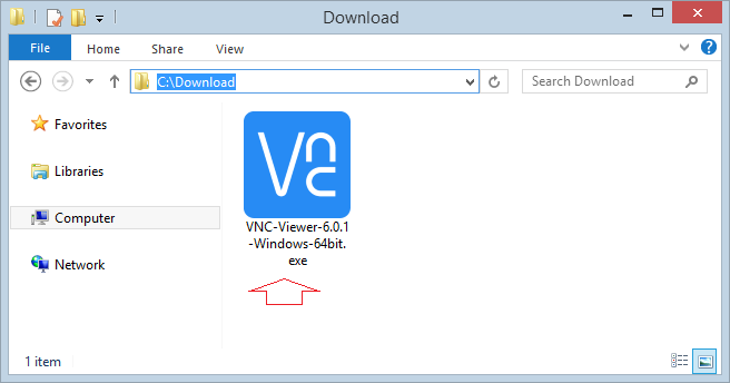 how to run vnc server on windows