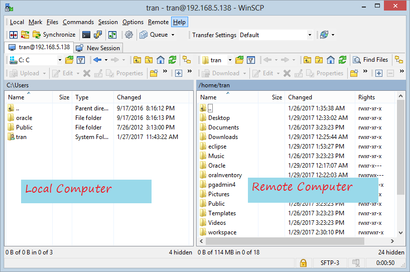 ssh copy files purdue cs190