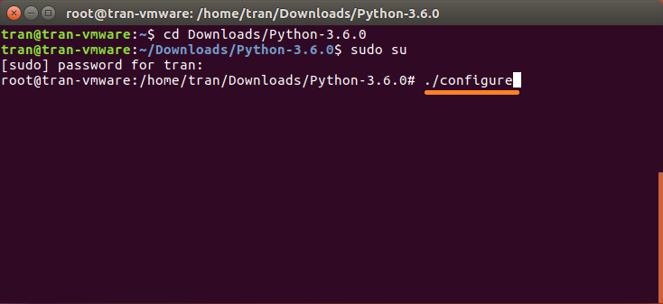 update python linux