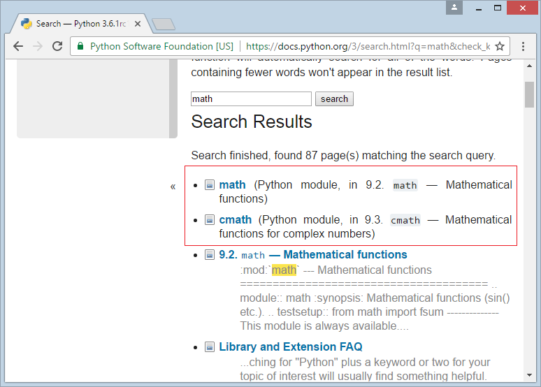 Python документация