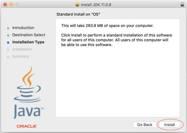 install java for macos