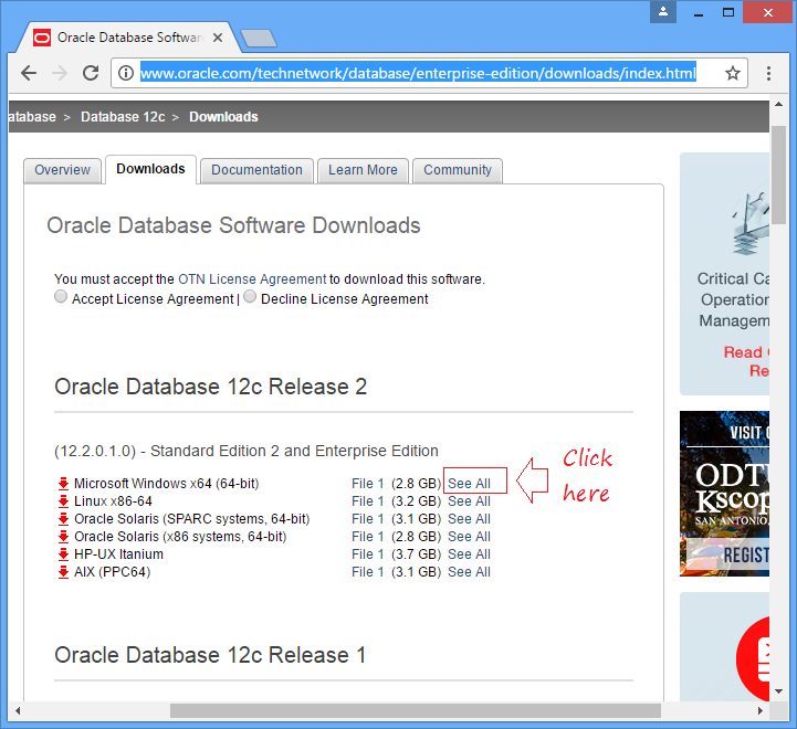 install oracle database mac