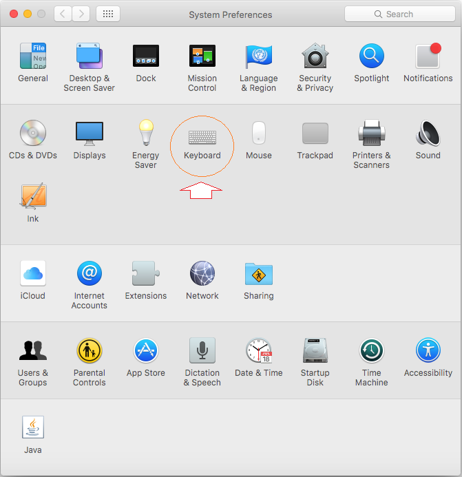 keystrokes for windows menu using virtualbox on a mac