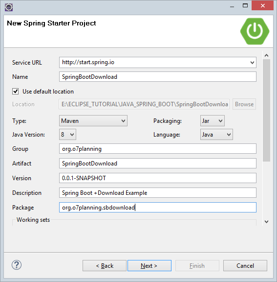 Spring Boot File Download Example | o7planning.org
