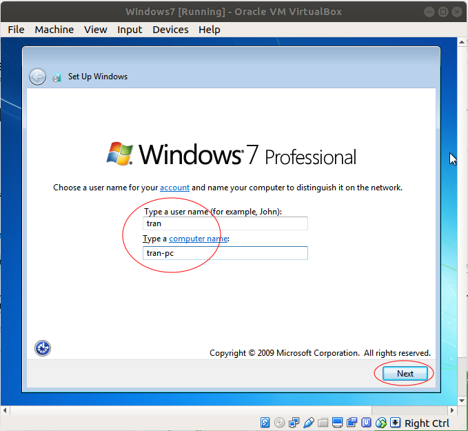 Install Windows 7 Virtual Machine In Virtualbox