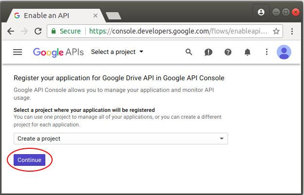 Create Credentials For Google Drive Api