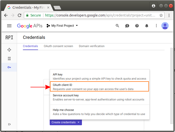 access google drive api