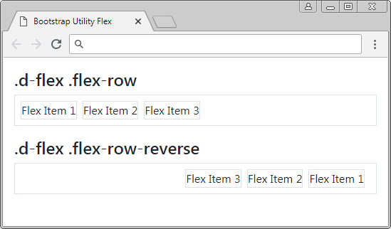 Bootstrap Flex | O7planning.org