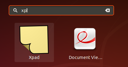 install xpad ubuntu 16.04