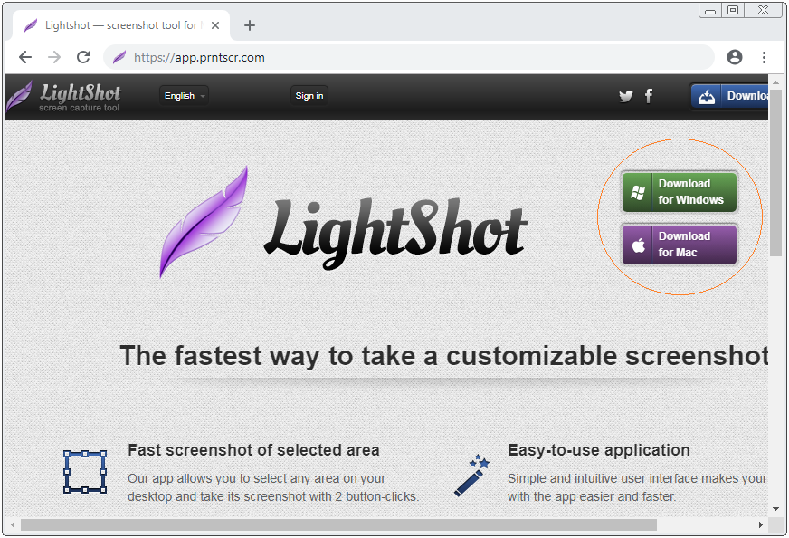 lightshot for windows xp