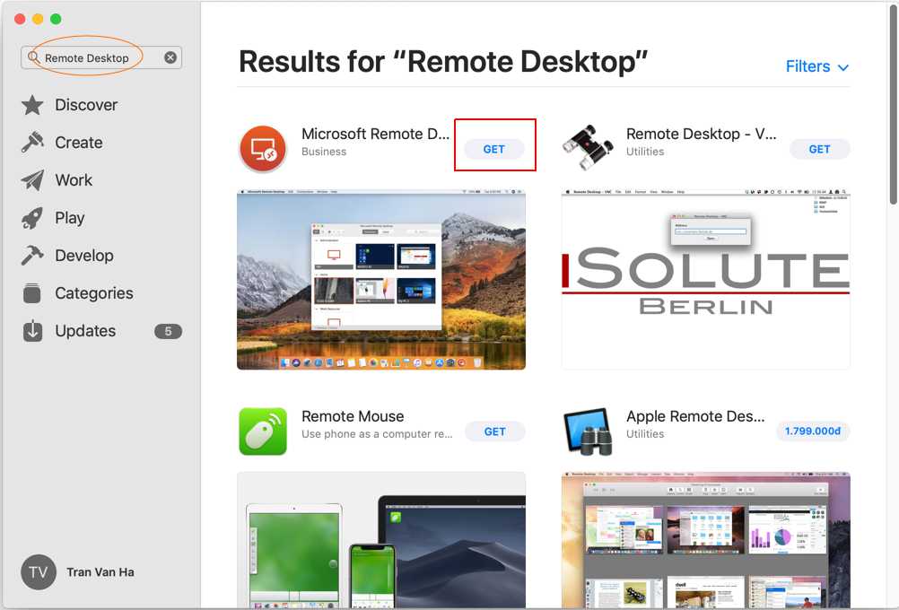 microsoft remote desktop 8 mac download without app store