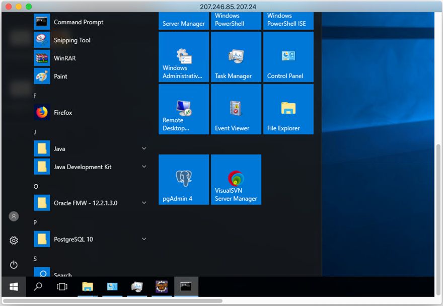 windows remote desktop manager vm console connect