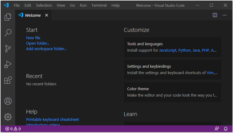 install visual studio code