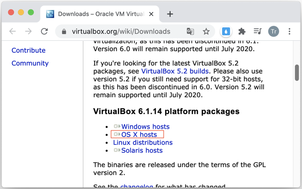 free mac os for virtualbox