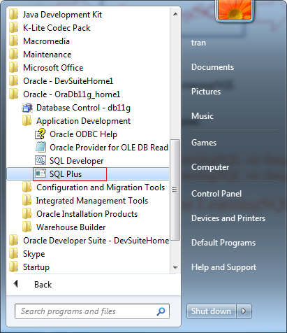 Exemple De Base De Donnees Oracle Pour L Apprentissage Sql