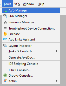 Android Emulator sur Android Studio - Configuration d'Android Emulator sur Android Studio