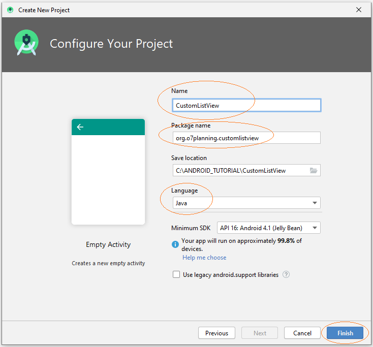 android studio listview with checkbox example