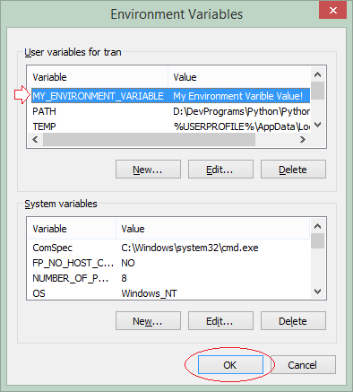 variable assignment in batch script