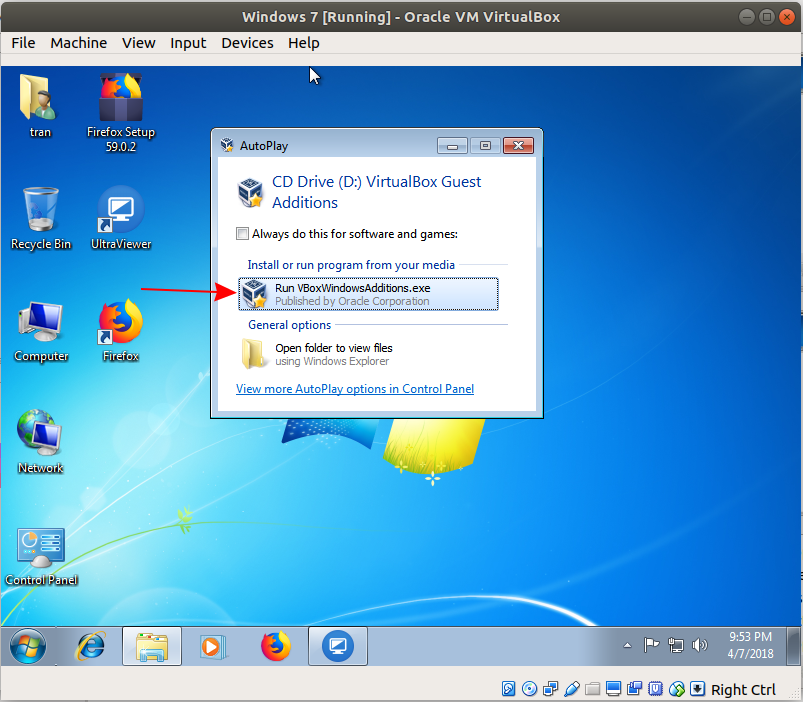 parrot os virtualbox guest additions
