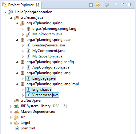 java spring maven