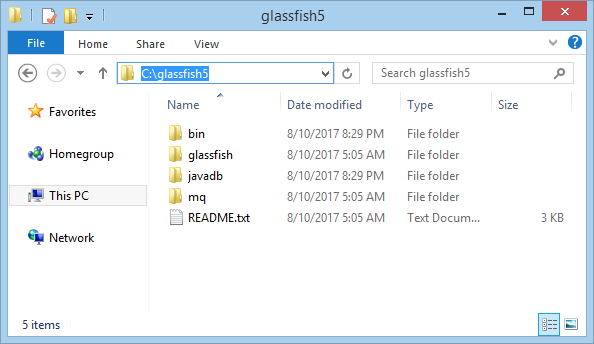 Как запустить glassfish windows