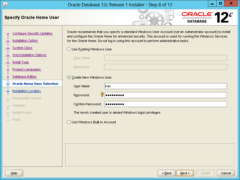 Совместимость oracle и windows