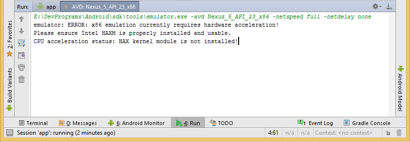 intel x86 emulator accelerator in mac